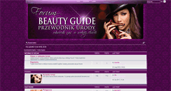 Desktop Screenshot of forum.przewodnikurody.pl